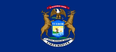 Michigan state flag